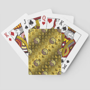 Jeu De Cartes Capricorne & Dragon de Métal