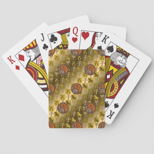 Jeu De Cartes Capricorne & Rat de bois (dos)