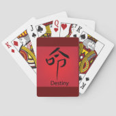 Jeu De Cartes Caractère chinois Destiny (dos)