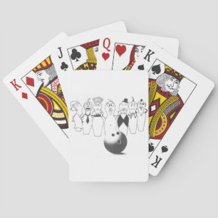 Jeu De Cartes Caractères amusants de la punaise
