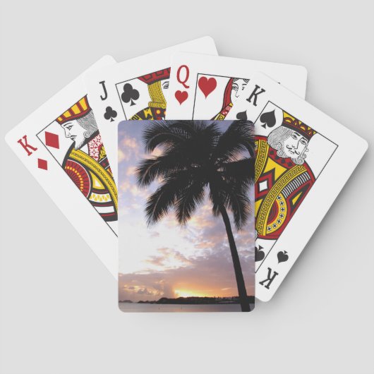 Jeu De Cartes Caraïbes, îles Vierges américaines, Saint-Thomas,  (dos)