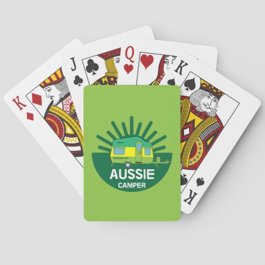 Jeu De Cartes Caravane australienne | Aussie Caravaner | Camp T (dos)
