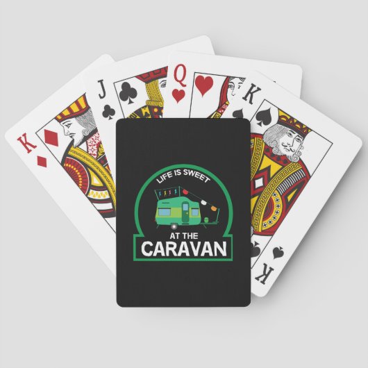Jeu De Cartes Caravane Caravane - Love Caravanning - (dos)