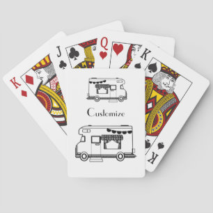 Jeu De Cartes Caravane de camping RV Thunder_Cove