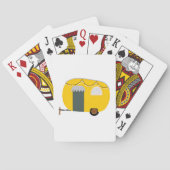 Jeu De Cartes Caravane jaune mignonne (dos)