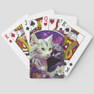 Jeu De Cartes Card Poker pour Amoureux de les chats