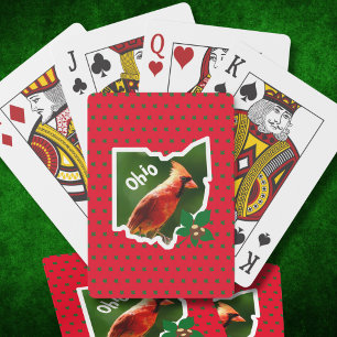 Jeu De Cartes Cardinal et Buckeyes Ohio