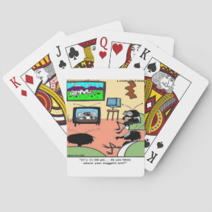 Jeu De Cartes Caricature amusante pour les parents d'insectes