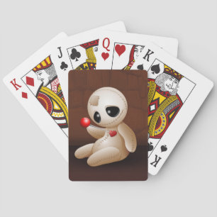 Jeu De Cartes Caricature de poupée vaudou en amour