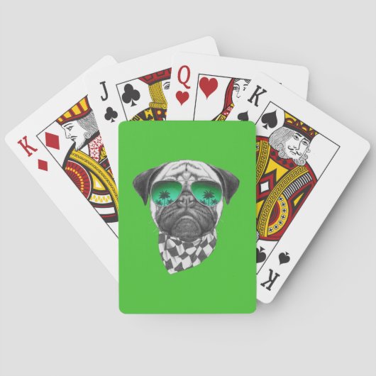 Jeu De Cartes Carlin de Miami (dos)