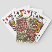 Jeu De Cartes Carnation Carrelage Fleur Antique Art Rustique (dos)