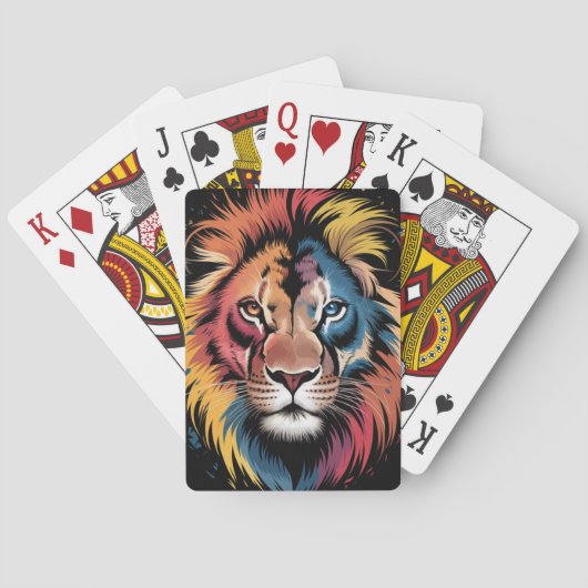 Jeu De Cartes Carnets de la spirale du lion (dos)