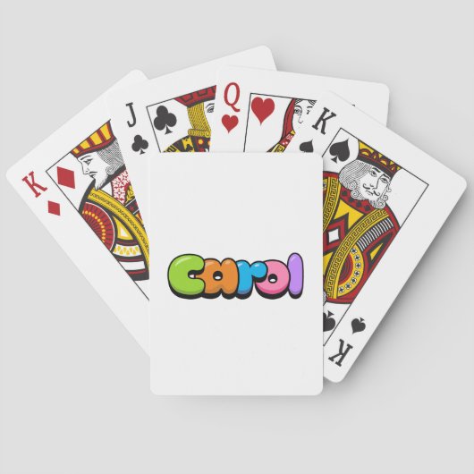 Jeu De Cartes Carol (dos)