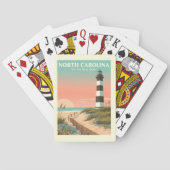 Jeu De Cartes Caroline du Nord vintage (dos)