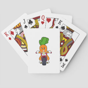 Jeu De Cartes Carotte comme Biker avec Motorcycle.PNG