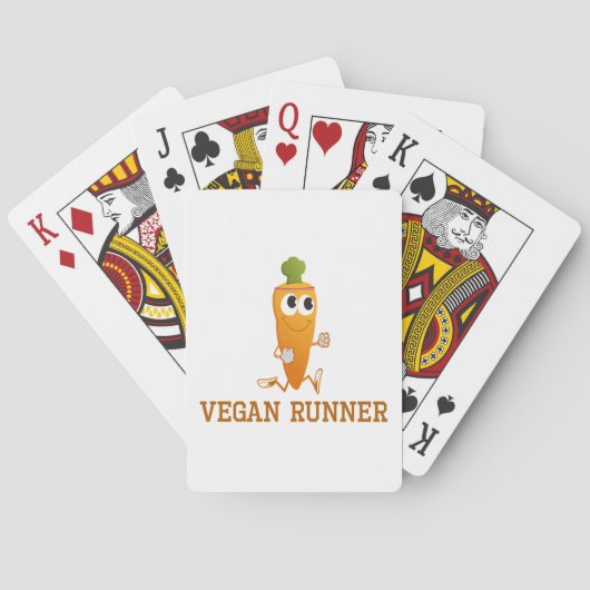 Jeu De Cartes Carotte Vegan Runner (dos)