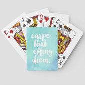 Jeu De Cartes Carpe Que Effet Diem Citer Lecture Cartes (dos)