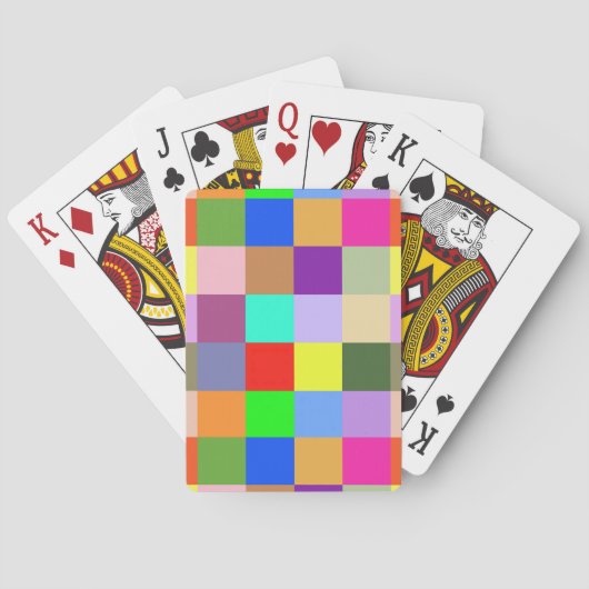 Jeu De Cartes Carré carré (dos)