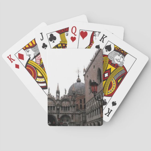 Jeu De Cartes Carré et Basilique Saint-Marc (dos)