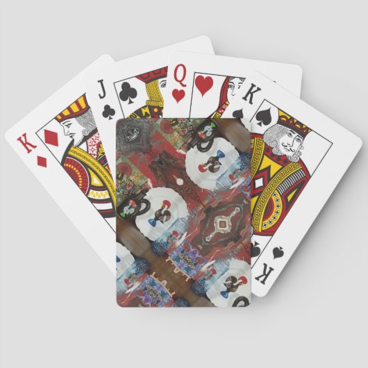 Jeu De Cartes Carreaux bleu portugais (dos)