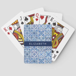 Jeu De Cartes Carreaux méditerranéens, Portugais, Azulejo, Votre