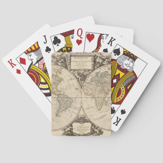 Jeu De Cartes Carte 9 du monde (dos)
