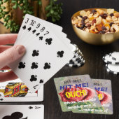 Jeu De Cartes Carte à jouer Black Jack "FRAPEZ-MOI" (In Situ)
