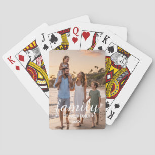 Jeu De Cartes Carte à jouer classique avec texte personnalisé et