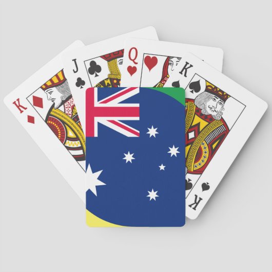 Jeu De Cartes CARTE À JOUER DRApeau d'Australie (dos)
