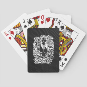 Jeu De Cartes carte à jouer medusa