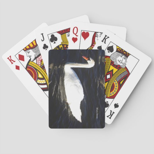 Jeu De Cartes Carte à jouer Mute Swan (dos)