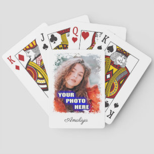 Jeu De Cartes Carte à jouer personnalisée avec faveurs de la fêt