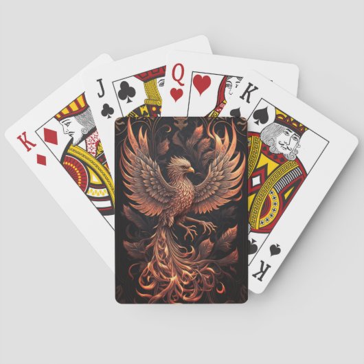 Jeu De Cartes carte à jouer phoenix (dos)