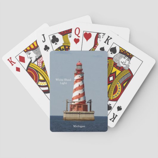 Jeu De Cartes Carte à jouer White Shoal Light (dos)