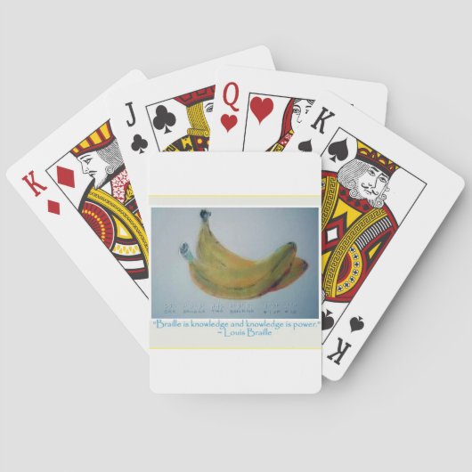 Jeu De Cartes Carte Braille #2 (dos)