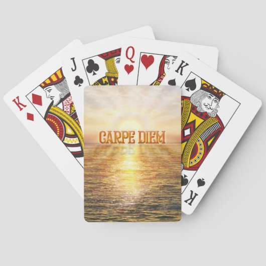 Jeu De Cartes Carte Carpe Diem (dos)