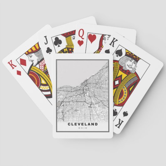 Jeu De Cartes Carte Cleveland (dos)