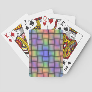 Jeu De Cartes Carte colorée d'arc-en-ciel élégant - armure