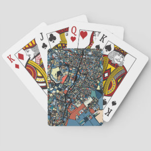 Jeu De Cartes Carte colorée de Tokyo