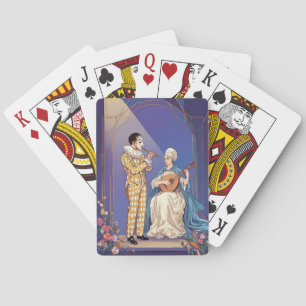 Jeu De Cartes Carte d'anniversaire élégante de la Renaissance – 