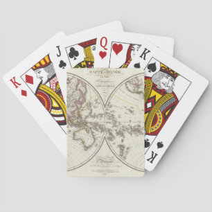 Jeu De Cartes Carte d'atlas de Paris