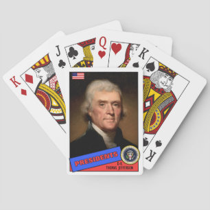 Jeu De Cartes Carte de baseball de Thomas Jefferson