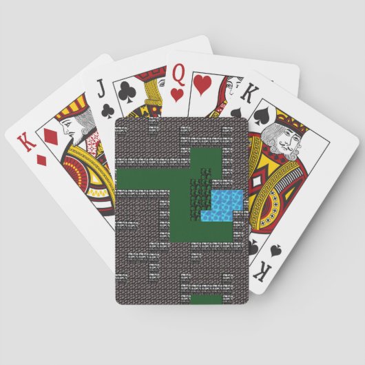 Jeu De Cartes Carte de cachot d'aventure d'imaginaire (dos)