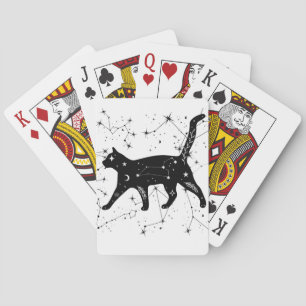 Jeu De Cartes carte de chat constellation