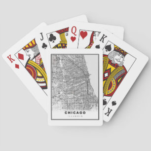 Jeu De Cartes Carte de Chicago