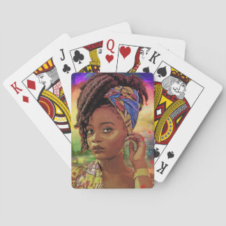 Jeu De Cartes Carte de jeu afro-américaine