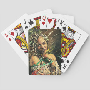 Jeu De Cartes Carte de jeu afro-américaine