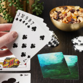 Jeu De Cartes Carte de jeu classique bleu marine (In Situ)