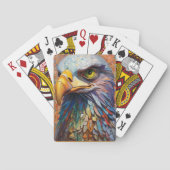 Jeu De Cartes Carte de jeu d'aigle mosaïque (dos)