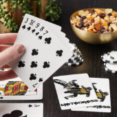 Jeu De Cartes Carte de jeu de motocross, Copyright Karen J (In Situ)